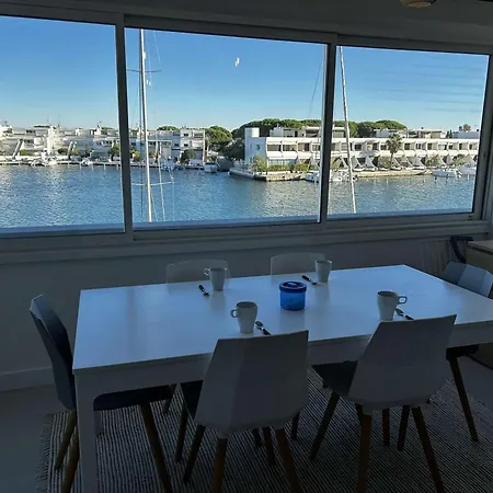 Climatise Avec Parking, Vue Port - - Fr-1-250-326 Apartament Le Grau-du-Roi