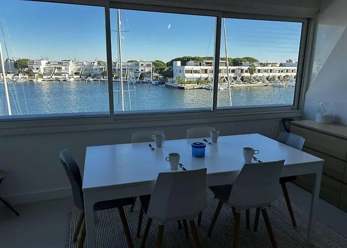 Climatise Avec Parking, Vue Port - - Fr-1-250-326 Apartamento Le Grau-du-Roi