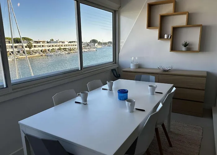 Climatise Avec Parking, Vue Port - - Fr-1-250-326 Apartamento